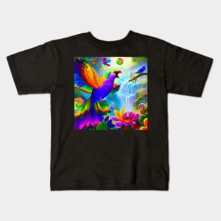 Beautiful Bird . Kids T-Shirt